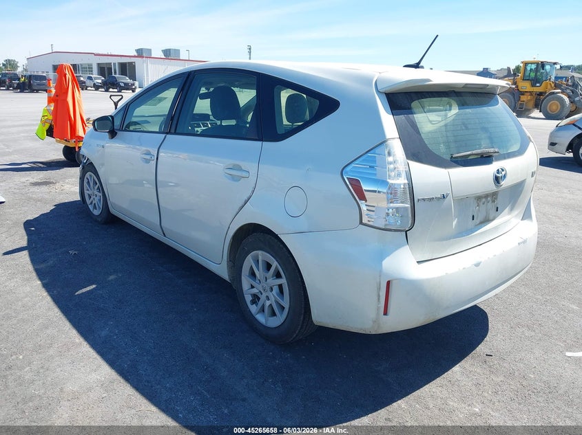 2013 Toyota Prius v VIN JTDZN3EU6D3191904 IAAI salvage auction — LEFT FRONT, Salvage Title, sold $1,600 on 2026-07-11 (photo 3)