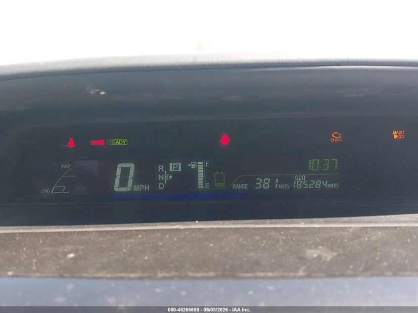 2013 Toyota Prius v VIN JTDZN3EU6D3191904 IAAI salvage auction — LEFT FRONT, Salvage Title, sold $1,600 on 2026-07-11 (photo 7)