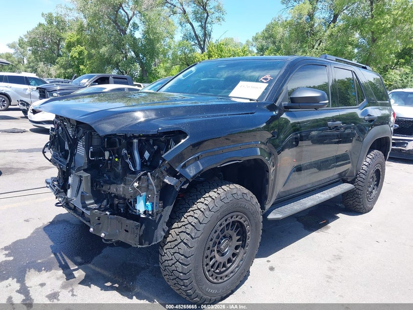 2026 Toyota 4runner VIN JTEVA5BR5T5116941 IAAI salvage auction — FRONT END, Wait Title, sold $40,200 on 2026-10-01 (photo 2)