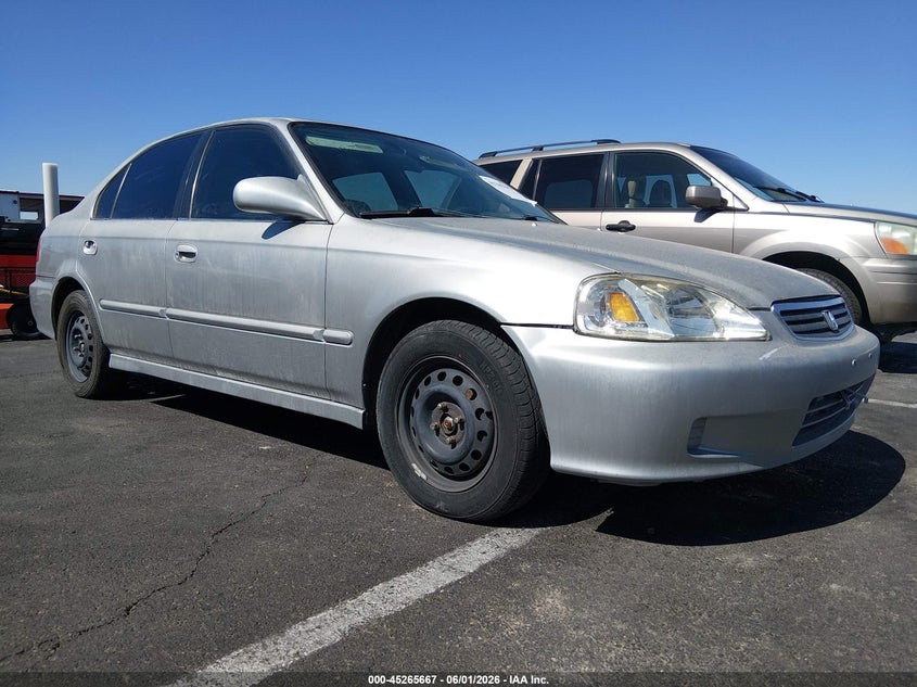 1999 Honda Civic VIN JHMEJ8648XS000904 IAAI salvage auction — NORMAL WEAR, Clear (Nevada), sold $200 on 2026-07-17 (photo 1)