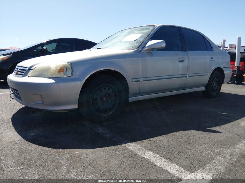1999 Honda Civic VIN JHMEJ8648XS000904 IAAI salvage auction — NORMAL WEAR, Clear (Nevada), sold $200 on 2026-07-17 (photo 2)