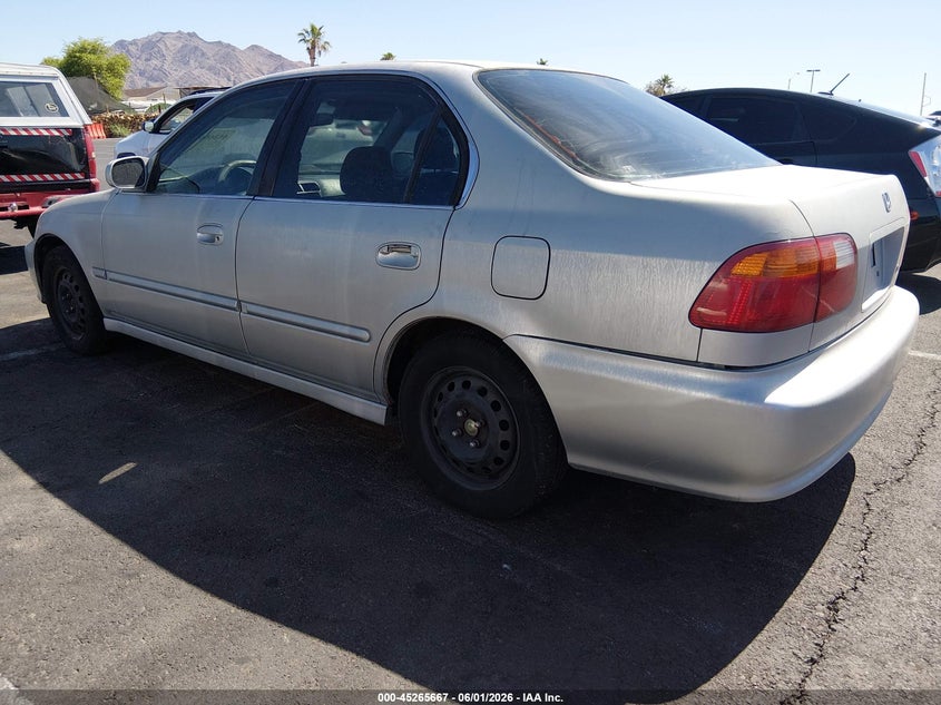 1999 Honda Civic VIN JHMEJ8648XS000904 IAAI salvage auction — NORMAL WEAR, Clear (Nevada), sold $200 on 2026-07-17 (photo 3)