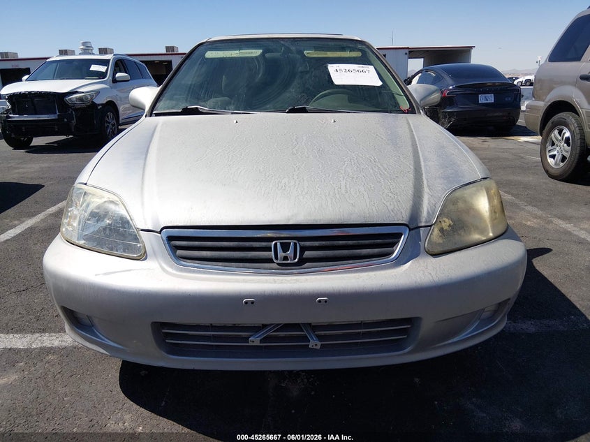 1999 Honda Civic VIN JHMEJ8648XS000904 IAAI salvage auction — NORMAL WEAR, Clear (Nevada), sold $200 on 2026-07-17 (photo 6)