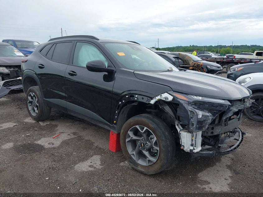 2025 Chevrolet Trax VIN KL77LHEP7SC146467 IAAI salvage auction — ROLLOVER, Salvage Title, sold $3,000 on 2026-07-14 (photo 1)