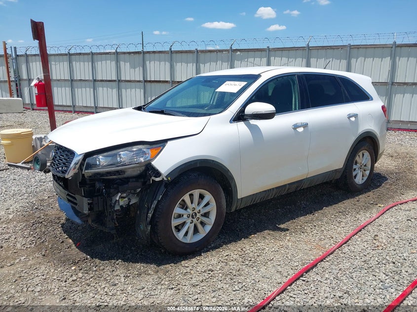 2019 Kia Sorento VIN 5XYPG4A35KG506334 IAAI salvage auction — FRONT END, Salvage (Georgia), sold $2,300 on 2026-07-06 (photo 2)