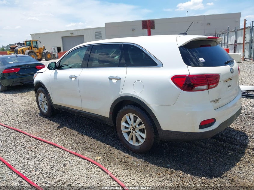 2019 Kia Sorento VIN 5XYPG4A35KG506334 IAAI salvage auction — FRONT END, Salvage (Georgia), sold $2,300 on 2026-07-06 (photo 3)