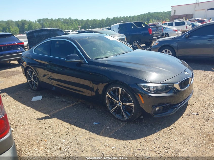 2018 BMW 4er VIN WBA4W7C53JAB93501 IAAI salvage auction — REAR END, Salvage (Alabama), sold $8,800 on 2026-07-29 (photo 1)