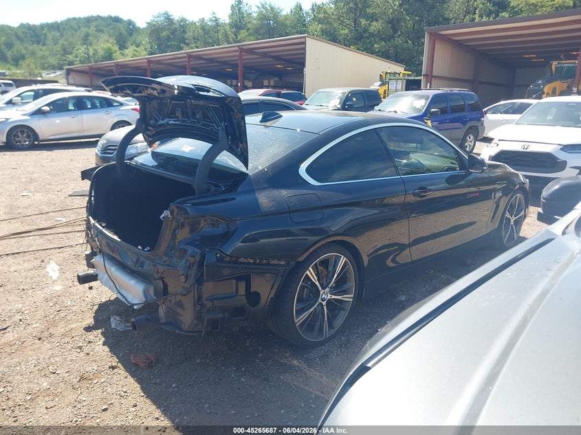 2018 BMW 4er VIN WBA4W7C53JAB93501 IAAI salvage auction — REAR END, Salvage (Alabama), sold $8,800 on 2026-07-29 (photo 4)