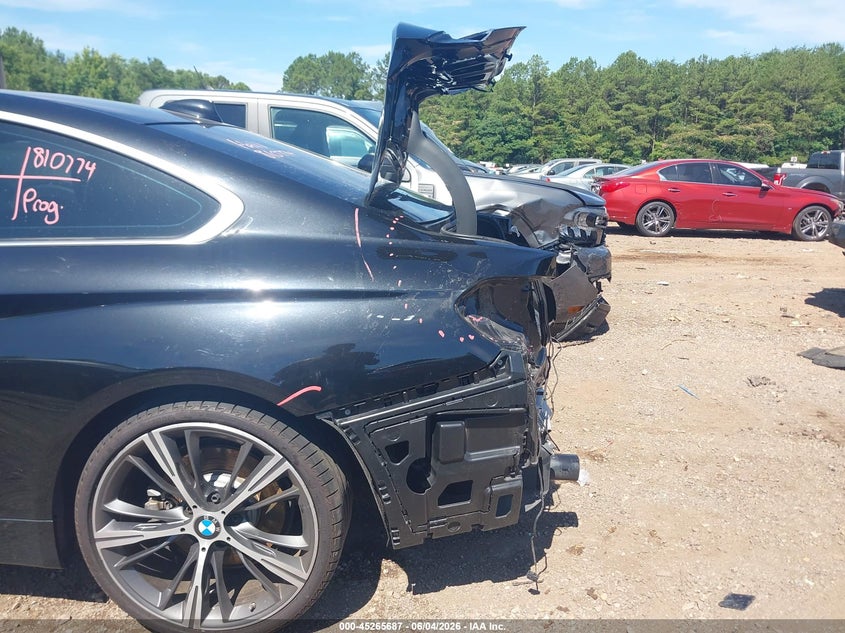 2018 BMW 4er VIN WBA4W7C53JAB93501 IAAI salvage auction — REAR END, Salvage (Alabama), sold $8,800 on 2026-07-29 (photo 6)