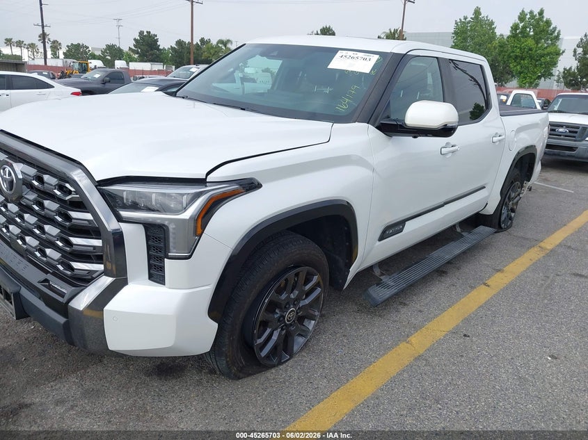 2024 Toyota Tundra VIN 5TFNA5DB5RX164179 IAAI salvage auction — SIDE, Salvage Title, sold $33,950 on 2026-07-20 (photo 2)