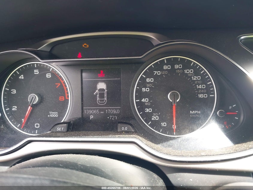 2013 Audi A4 VIN WAUFFAFL8DN046438 IAAI salvage auction — FRONT END, Salvage (Illinois), sold $1,200 on 2026-07-06 (photo 7)