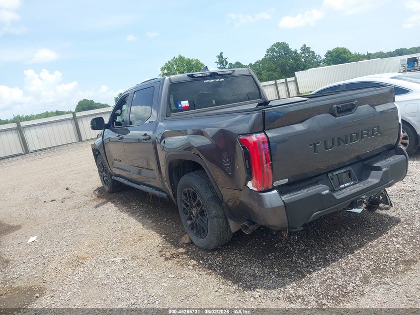 2025 Toyota Tundra VIN 5TFZA5AB1SX048134 IAAI salvage auction — ROLLOVER, Salvage (Louisiana), sold $12,000 on 2026-07-29 (photo 3)