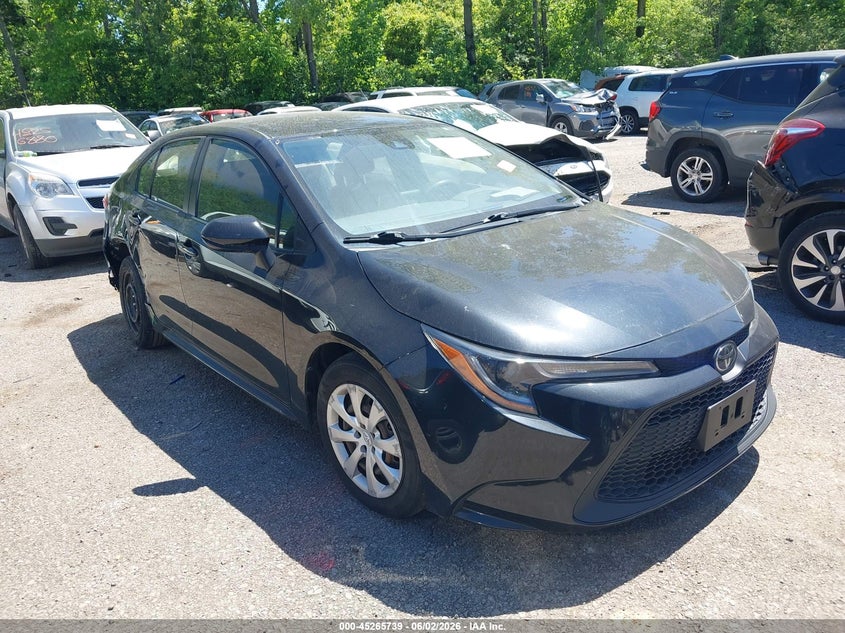 2020 Toyota Corolla VIN JTDEPRAE6LJ105978 IAAI salvage auction — RIGHT SIDE, Salvage Title, sold $5,150 on 2026-07-14 (photo 1)