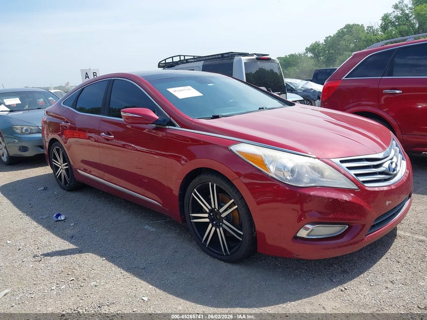 2014 Hyundai Azera VIN KMHFH4JG4EA362576 IAAI salvage auction — NORMAL WEAR, Clear (Arkansas), sold $700 on 2026-07-08 (photo 1)