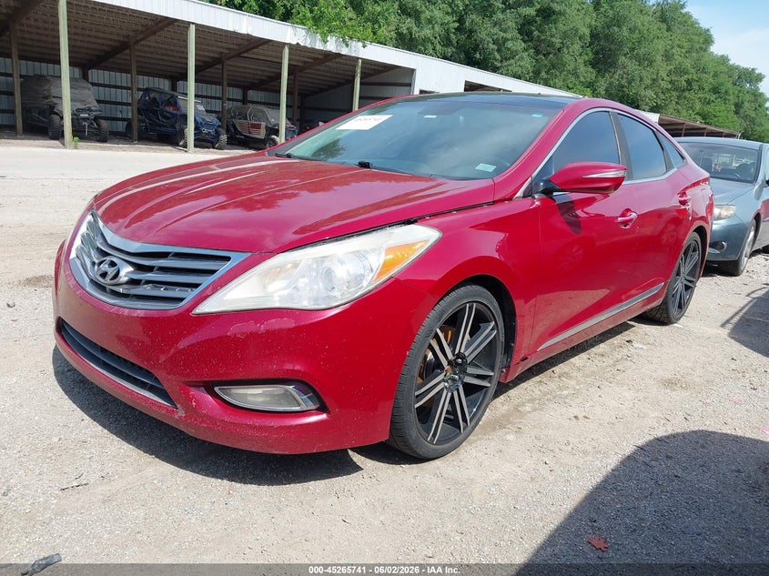 2014 Hyundai Azera VIN KMHFH4JG4EA362576 IAAI salvage auction — NORMAL WEAR, Clear (Arkansas), sold $700 on 2026-07-08 (photo 2)
