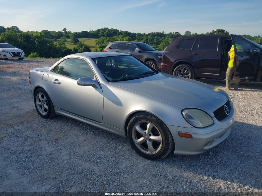 2001 Mercedes-benz Slk-class VIN WDBKK65F61F224387 IAAI salvage auction — HAIL, Clear (Missouri), sold $1,200 on 2026-07-06 (photo 1)