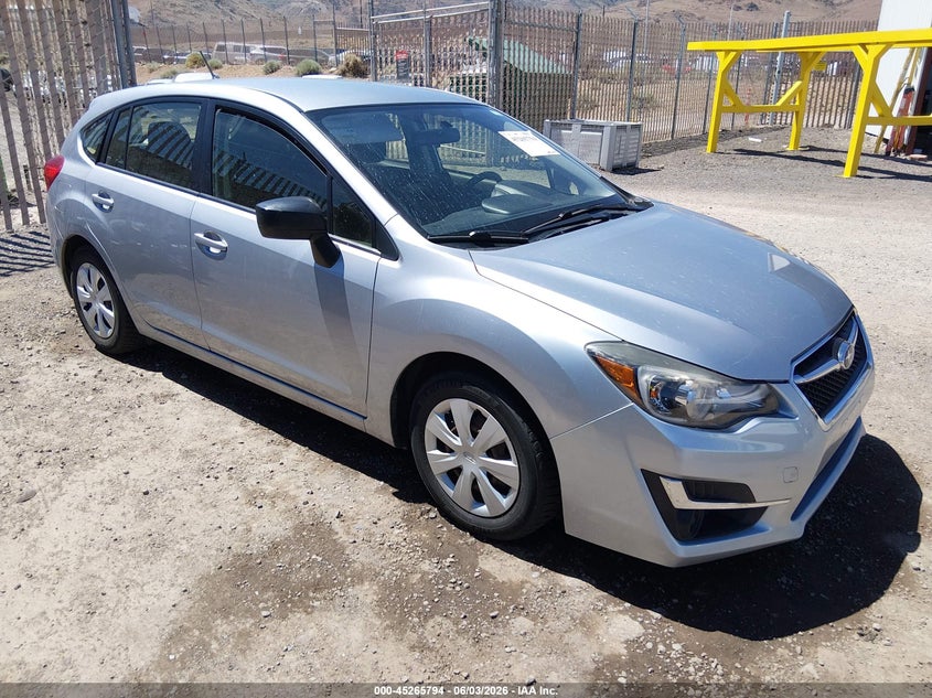 2016 Subaru Impreza VIN JF1GPAA66G8251447 IAAI salvage auction — LEFT REAR, Salvage (Nevada), sold $2,650 on 2026-07-24 (photo 1)