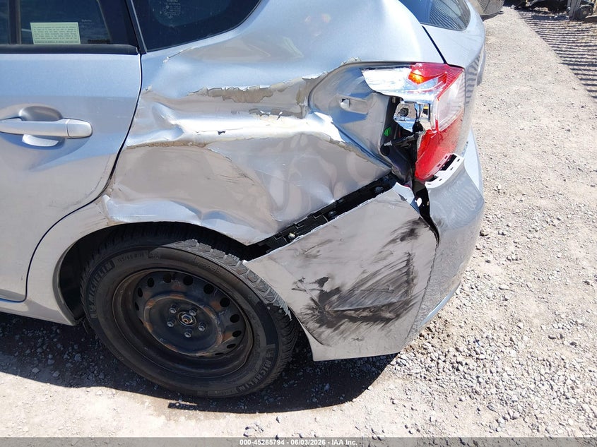 2016 Subaru Impreza VIN JF1GPAA66G8251447 IAAI salvage auction — LEFT REAR, Salvage (Nevada), sold $2,650 on 2026-07-24 (photo 6)