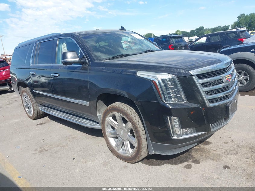 2019 Cadillac Escalade VIN 1GYS4JKJ3KR367007 IAAI salvage auction — SIDE, Salvage Title, sold $10,600 on 2026-07-30 (photo 1)
