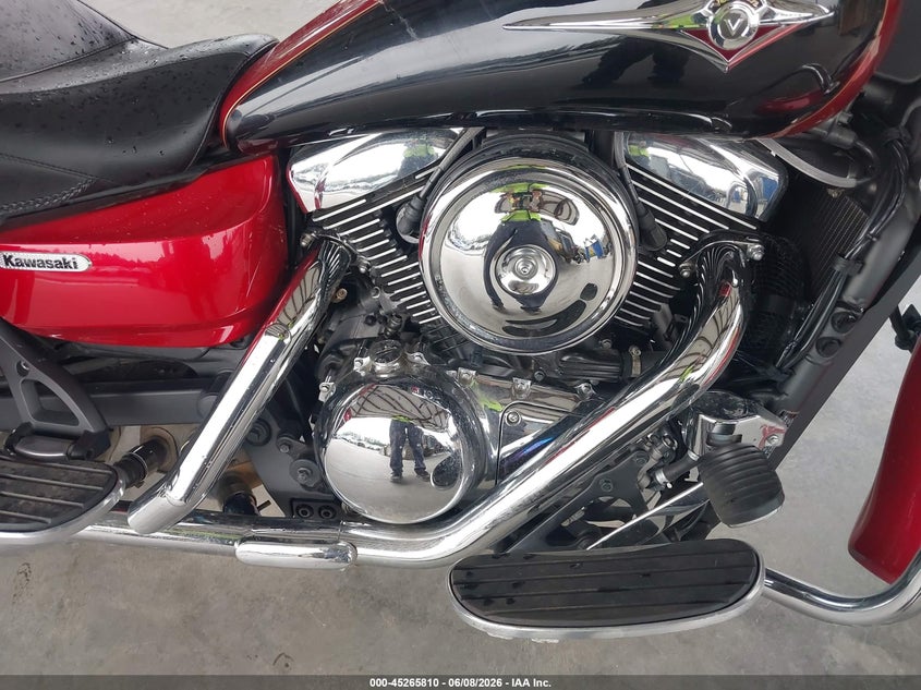 2008 Kawasaki Vn1600 VIN JKBVNKD148A019443 IAAI salvage auction — LEFT SIDE, Bill Of Sale (Washington), sold $650 on 2026-07-29 (photo 8)