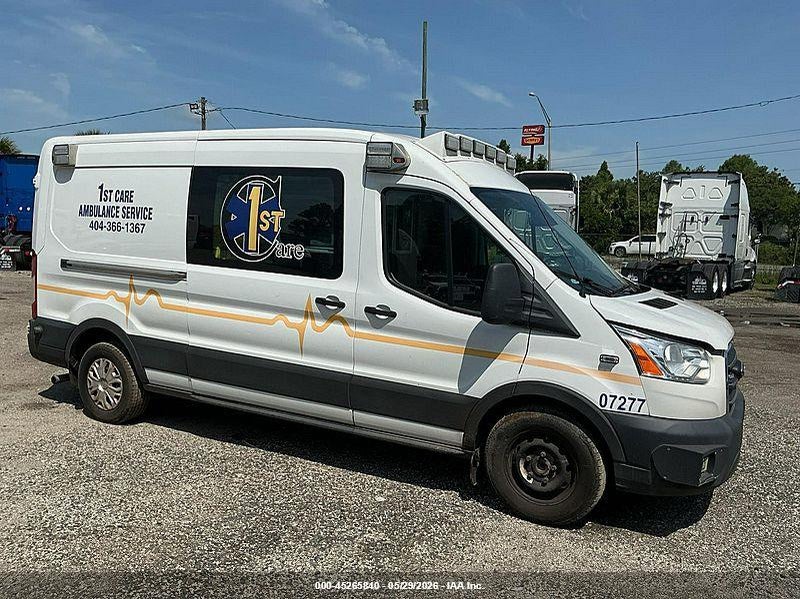 2020 Ford Transit VIN 1FDBR1CG9LKB09008 IAAI salvage auction — UNKNOWN, Clear (Georgia), sold $16,750 on 2026-07-29 (photo 2)