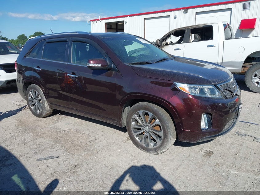 2014 Kia Sorento VIN 5XYKW4A79EG479207 IAAI salvage auction — FRONT END, Salvage (Kentucky), sold $1,900 on 2026-07-20 (photo 1)