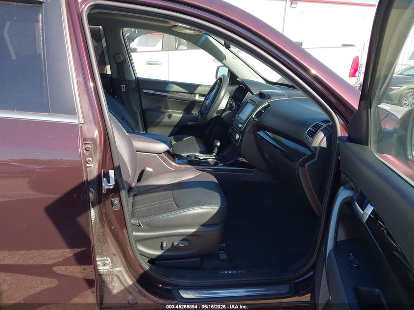 2014 Kia Sorento VIN 5XYKW4A79EG479207 IAAI salvage auction — FRONT END, Salvage (Kentucky), sold $1,900 on 2026-07-20 (photo 5)