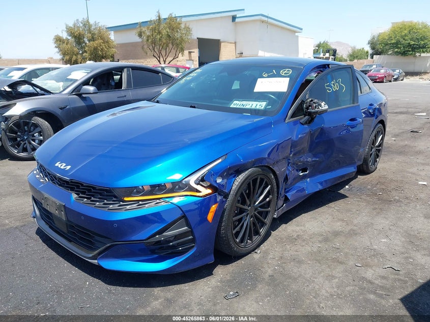 2024 Kia K5 VIN 5XXG44J87RG236526 IAAI salvage auction — SIDE, Salvage Title, sold $7,075 on 2026-07-17 (photo 2)
