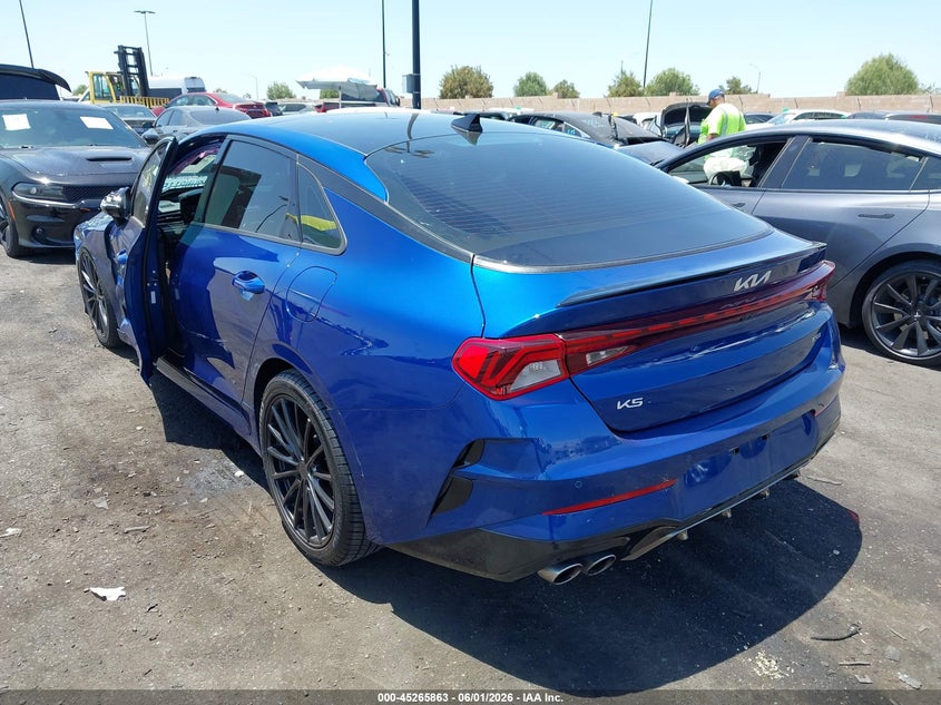 2024 Kia K5 VIN 5XXG44J87RG236526 IAAI salvage auction — SIDE, Salvage Title, sold $7,075 on 2026-07-17 (photo 3)