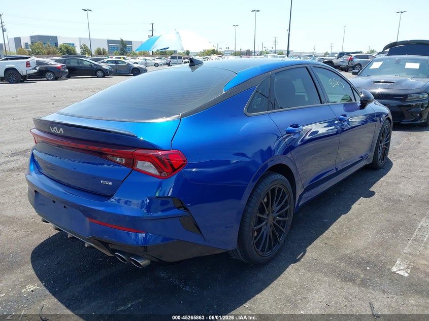 2024 Kia K5 VIN 5XXG44J87RG236526 IAAI salvage auction — SIDE, Salvage Title, sold $7,075 on 2026-07-17 (photo 4)