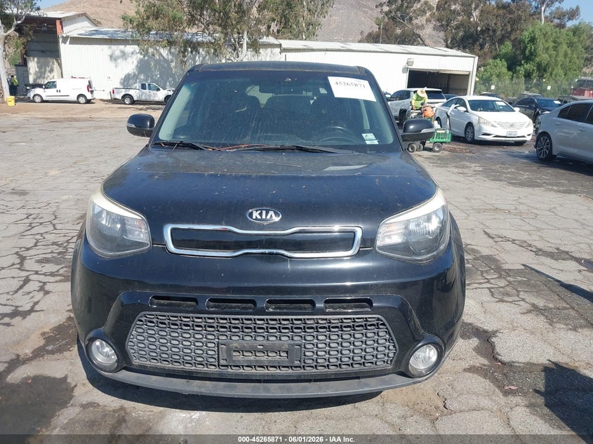 2016 Kia Soul VIN KNDJX3A57G7292551 IAAI salvage auction — NORMAL WEAR, Clear - Dealer Only (California), sold $600 on 2026-07-14 (photo 6)