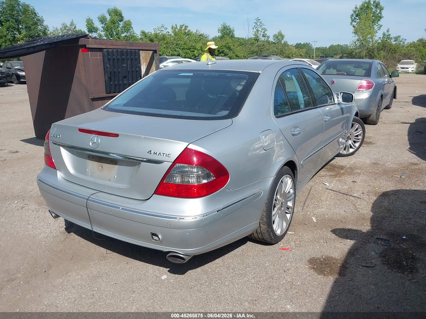 2007 Mercedes-benz E-klasse VIN WDBUF90X77X212282 IAAI salvage auction — LEFT FRONT, Salvage (Ohio), sold $725 on 2026-07-21 (photo 4)