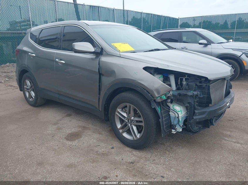 2017 Hyundai Santa fe VIN 5XYZT3LB4HG381094 IAAI salvage auction — SIDE, Salvage Title, sold $1,800 on 2026-07-23 (photo 1)