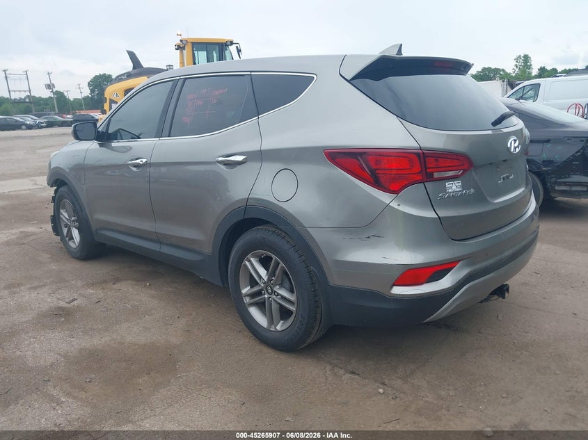 2017 Hyundai Santa fe VIN 5XYZT3LB4HG381094 IAAI salvage auction — SIDE, Salvage Title, sold $1,800 on 2026-07-23 (photo 3)