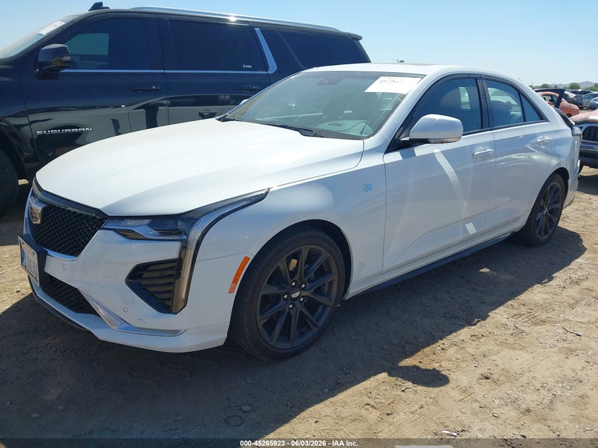 2024 Cadillac Ct4 VIN 1G6DC5RK8R0123863 IAAI salvage auction — FRONT END, Salvage Title, sold $10,100 on 2026-07-21 (photo 2)