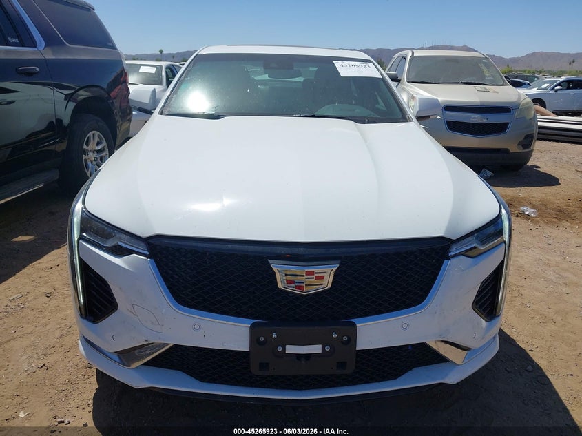2024 Cadillac Ct4 VIN 1G6DC5RK8R0123863 IAAI salvage auction — FRONT END, Salvage Title, sold $10,100 on 2026-07-21 (photo 6)