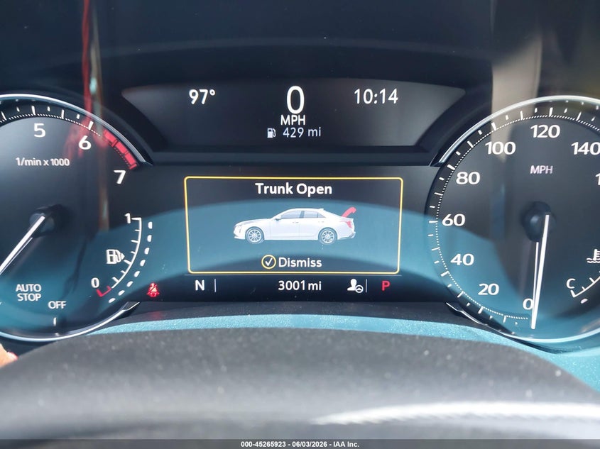 2024 Cadillac Ct4 VIN 1G6DC5RK8R0123863 IAAI salvage auction — FRONT END, Salvage Title, sold $10,100 on 2026-07-21 (photo 7)