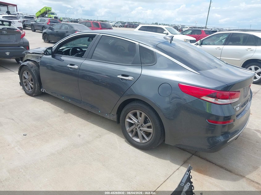 2020 Kia Optima VIN 5XXGT4L30LG445506 IAAI salvage auction — FRONT END, Salvage Title, sold $1,450 on 2026-07-24 (photo 3)