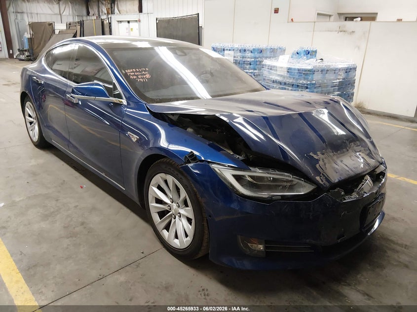 2016 Tesla Model s VIN 5YJSA1E20GF137411 IAAI salvage auction — FRONT END, Salvage Title, sold $4,250 on 2026-07-09 (photo 1)