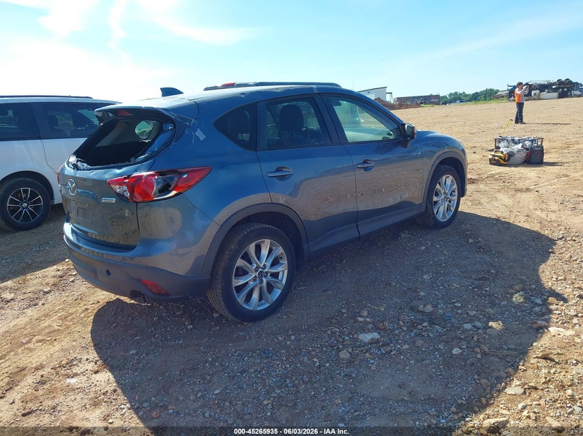 2015 Mazda Cx-5 VIN JM3KE2DY6F0505966 IAAI salvage auction — HAIL, Salvage Title, sold $3,000 on 2026-07-13 (photo 4)