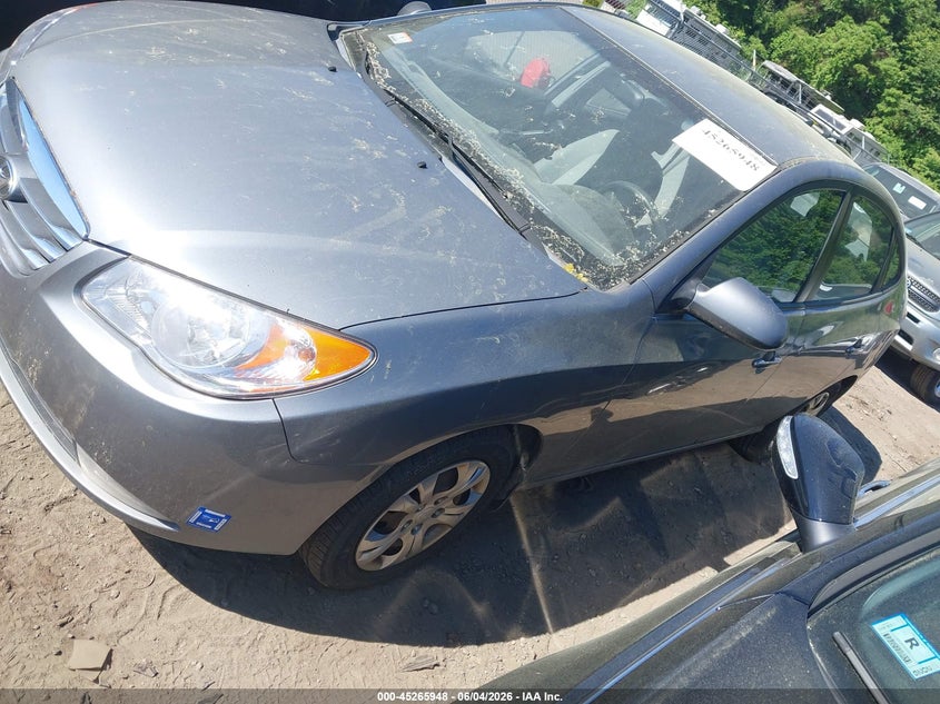 2010 Hyundai Elantra VIN KMHDU4AD2AU153354 IAAI salvage auction — REAR END, Clear (Massachusetts), sold $450 on 2026-07-14 (photo 2)