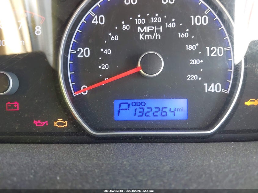 2010 Hyundai Elantra VIN KMHDU4AD2AU153354 IAAI salvage auction — REAR END, Clear (Massachusetts), sold $450 on 2026-07-14 (photo 7)