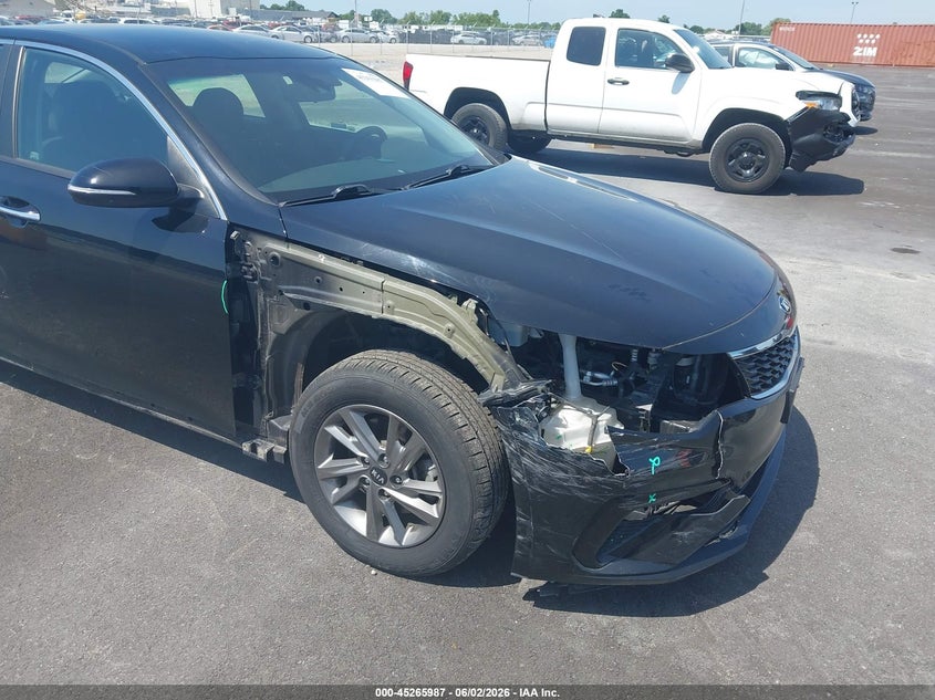 2019 Kia Optima VIN 5XXGT4L3XKG338090 IAAI salvage auction — FRONT END, Salvage (Illinois), sold $1,200 on 2026-07-31 (photo 6)
