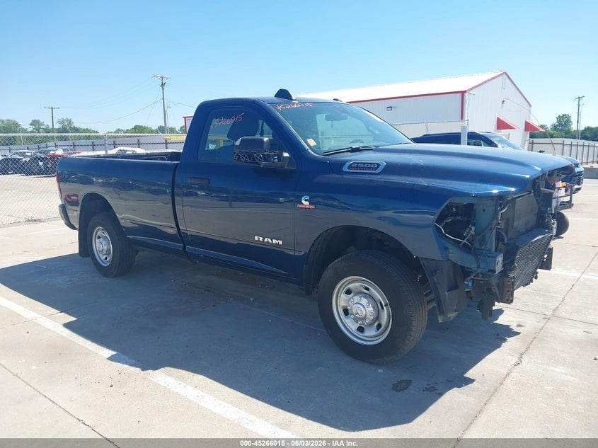 2022 Ram 2500 VIN 3C6MR4AL1NG189811 IAAI salvage auction — FRONT END, Salvage Title, sold $6,050 on 2026-07-18 (photo 1)
