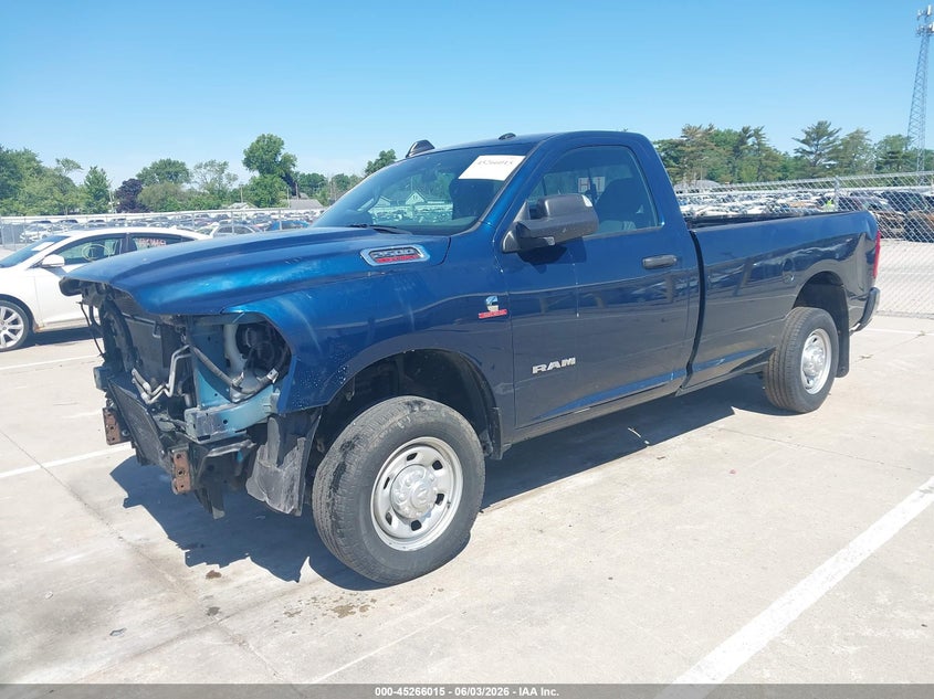 2022 Ram 2500 VIN 3C6MR4AL1NG189811 IAAI salvage auction — FRONT END, Salvage Title, sold $6,050 on 2026-07-18 (photo 2)