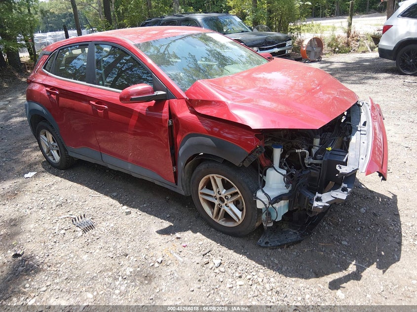 2021 Hyundai Kona VIN KM8K1CAA1MU653204 IAAI salvage auction — FRONT END, Salvage Title, sold $1,025 on 2026-07-21 (photo 1)