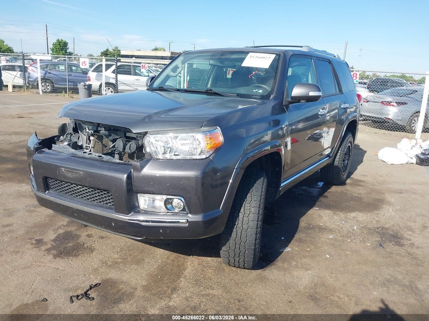 2013 Toyota 4runner VIN JTEBU5JR9D5143427 IAAI salvage auction — RIGHT FRONT, Salvage Title, sold $5,600 on 2026-07-22 (photo 2)