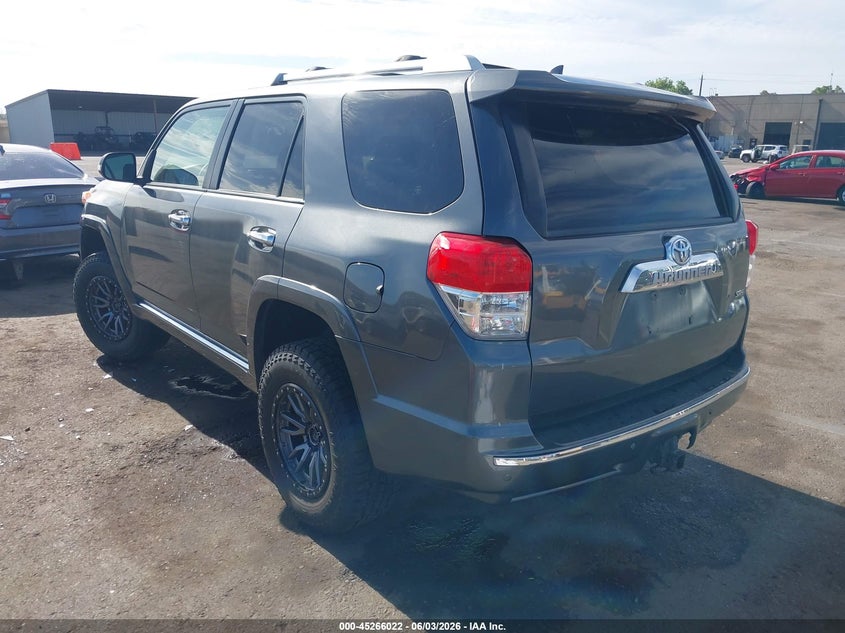 2013 Toyota 4runner VIN JTEBU5JR9D5143427 IAAI salvage auction — RIGHT FRONT, Salvage Title, sold $5,600 on 2026-07-22 (photo 3)