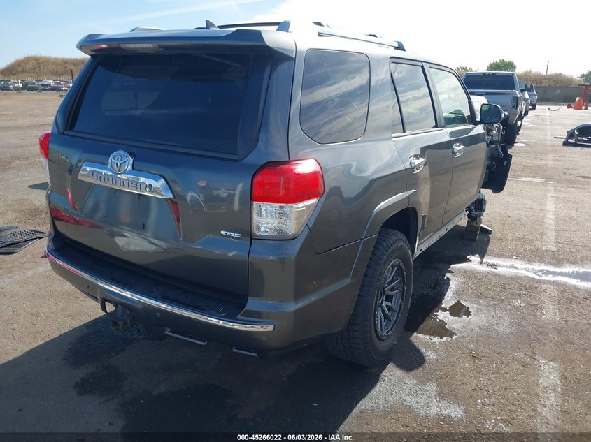2013 Toyota 4runner VIN JTEBU5JR9D5143427 IAAI salvage auction — RIGHT FRONT, Salvage Title, sold $5,600 on 2026-07-22 (photo 4)