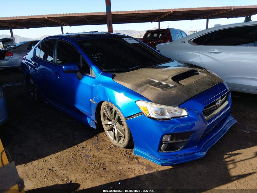2017 Subaru Wrx VIN JF1VA1E62H8820055 IAAI salvage auction — RIGHT FRONT, Salvage Title, sold $2,850 on 2026-07-21 (photo 6)